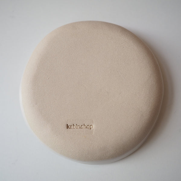 Handmade Red Beetle Ceramic Ring Dish