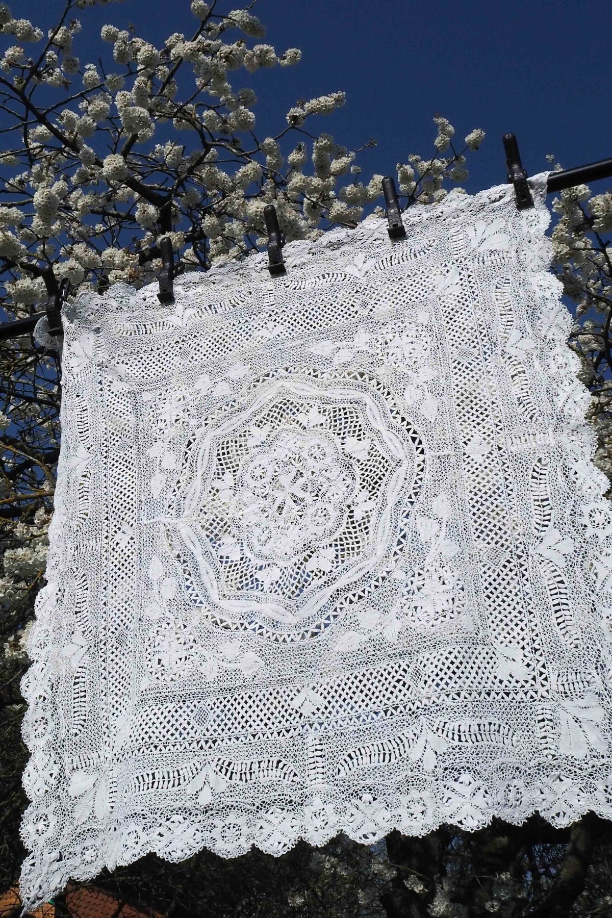 Antique Lace Tablecloth
