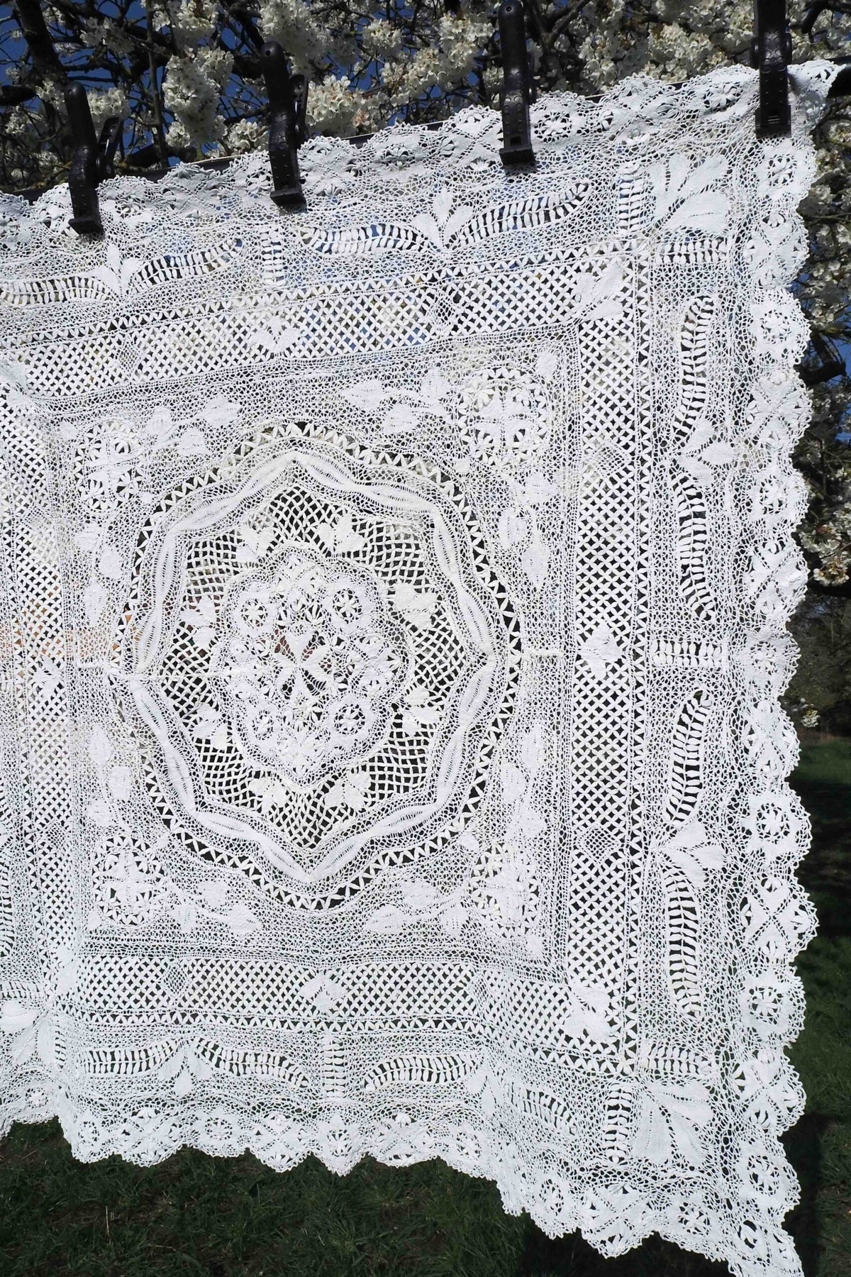 Antique Lace Tablecloth