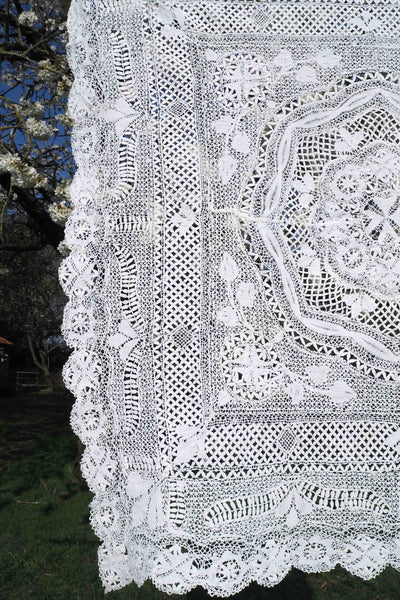 Antique Lace Tablecloth