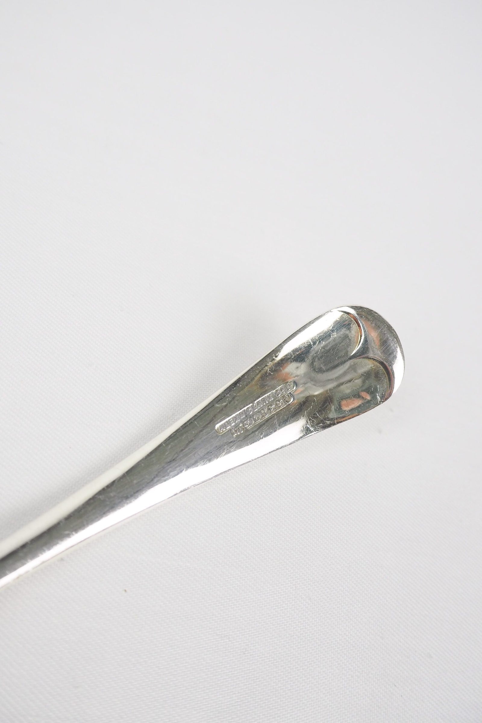 This Vintage Silver Plate Ladle is a stunning piece of service ware. Monogrammed HIP. Wildmore
