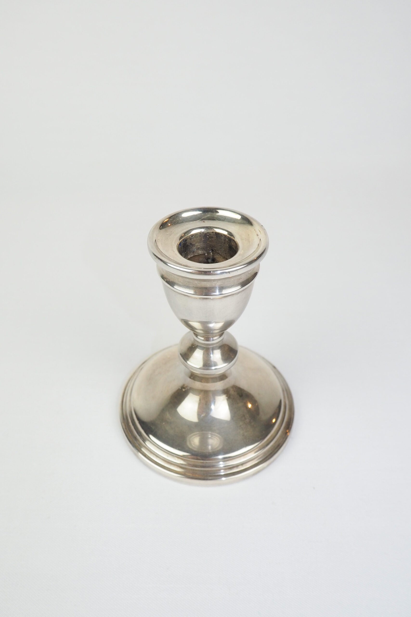 Vintage Silver Plate Candlestick