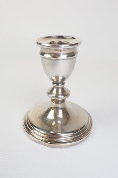 Vintage Silver Plate Candlestick