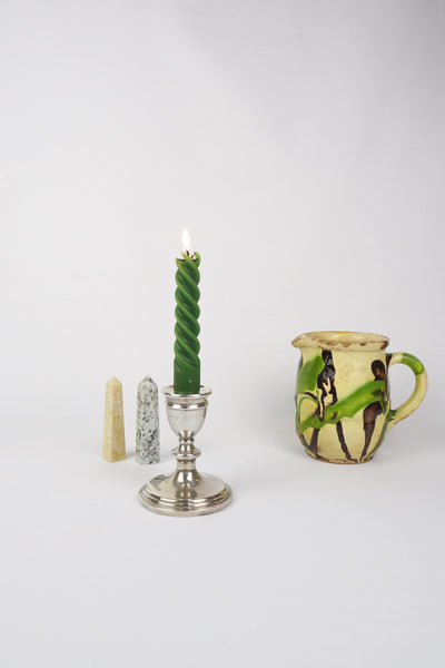 Vintage Silver Plate Candlestick