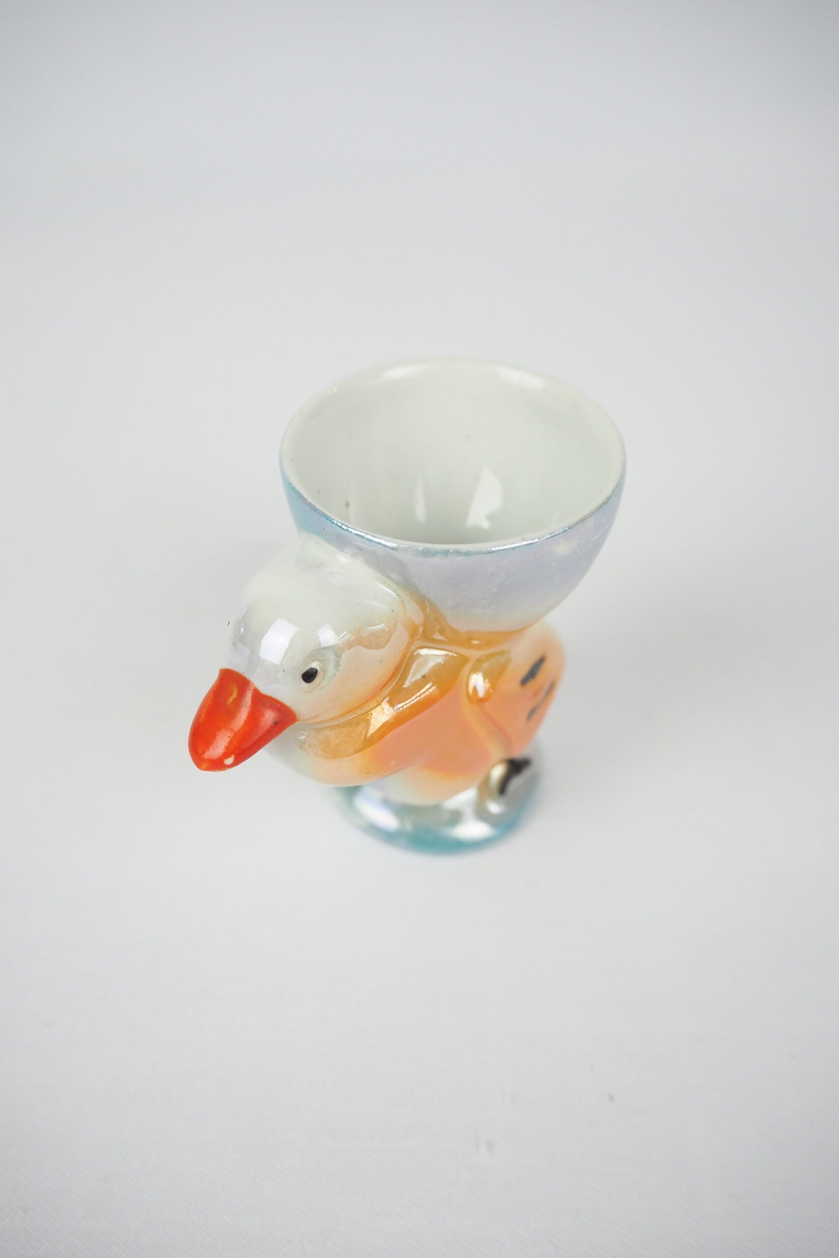 Vintage Bird Egg Cup