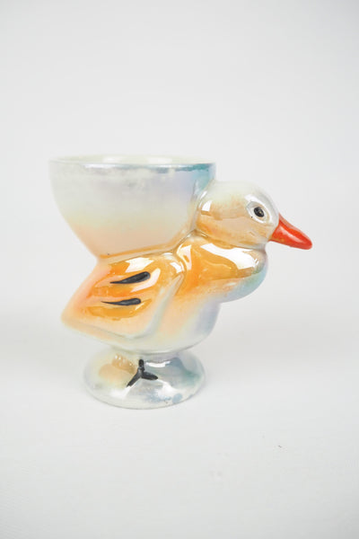 Vintage Bird Egg Cup