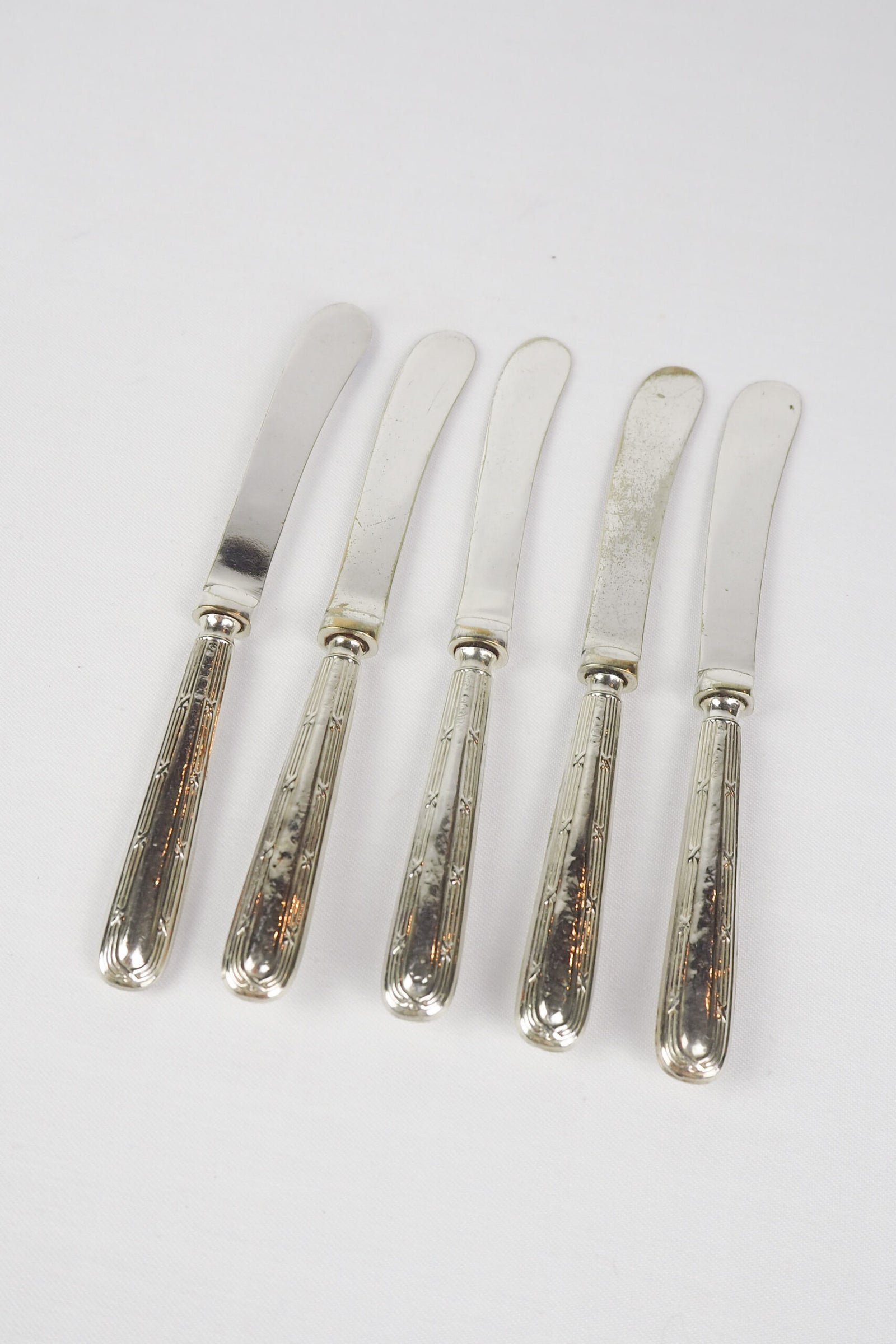 1919 Silver Butter Knives