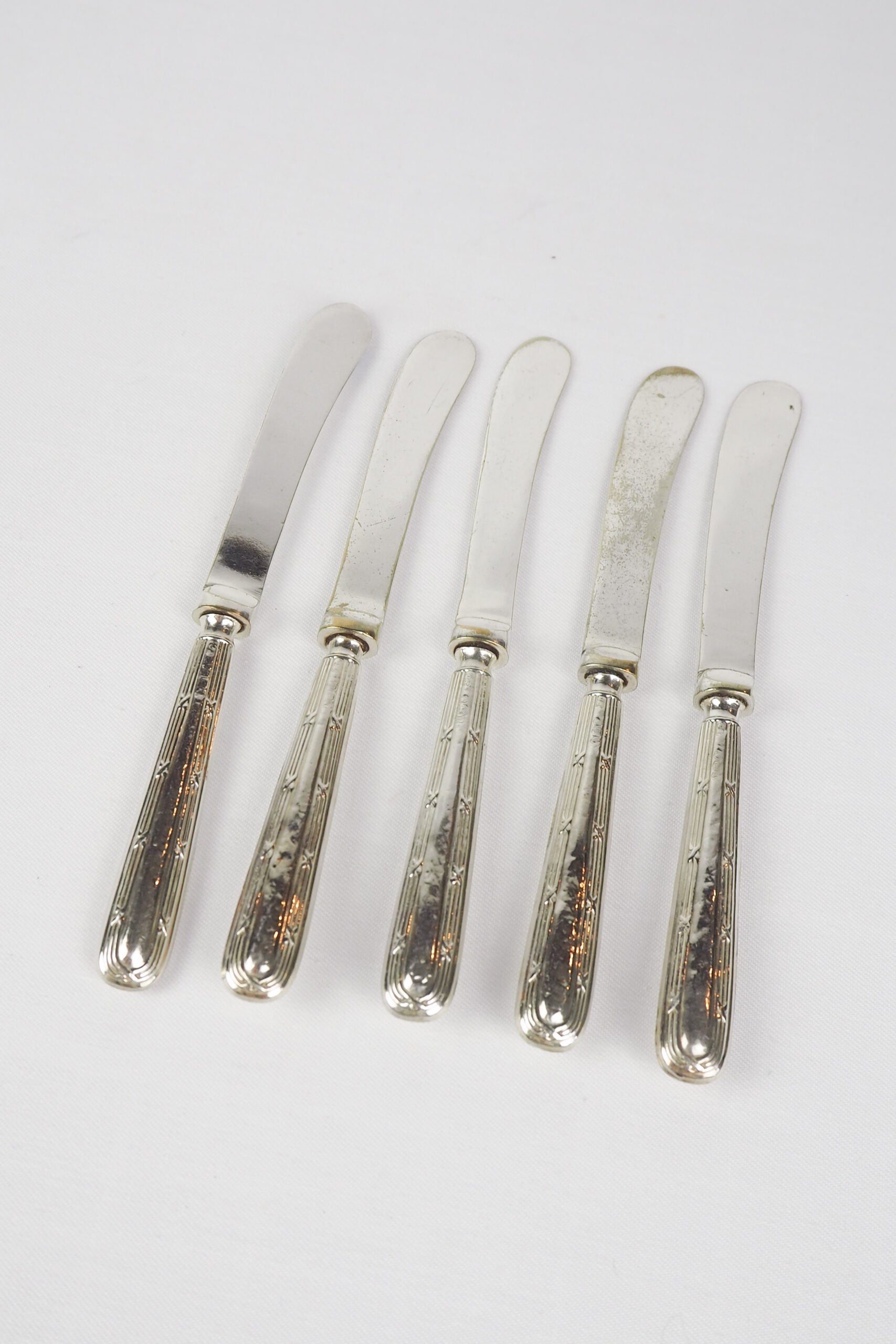 1919 Silver Butter Knives