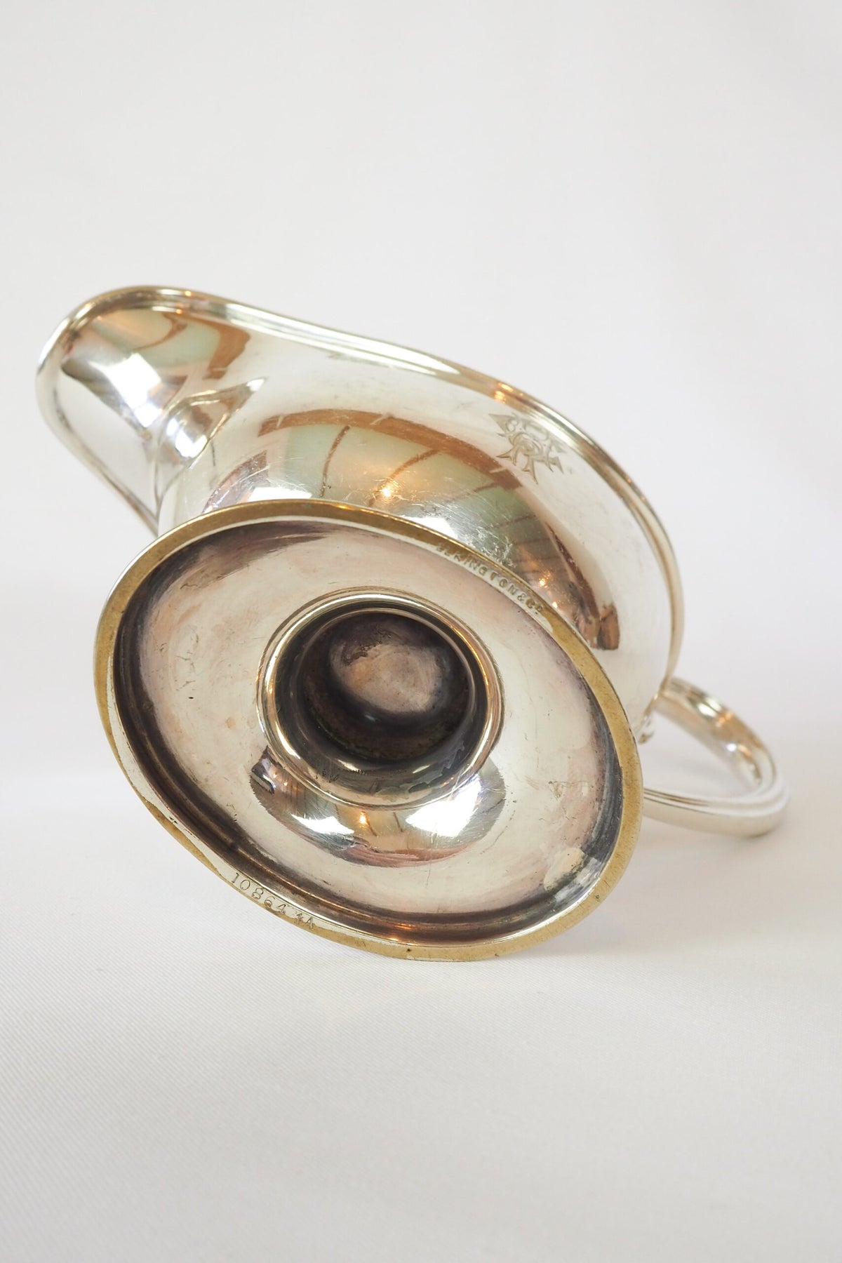 Antique Silver Plate Gravy Boat