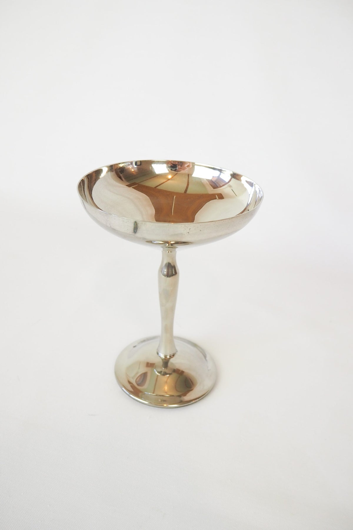 Vintage Silver Plate Coupe