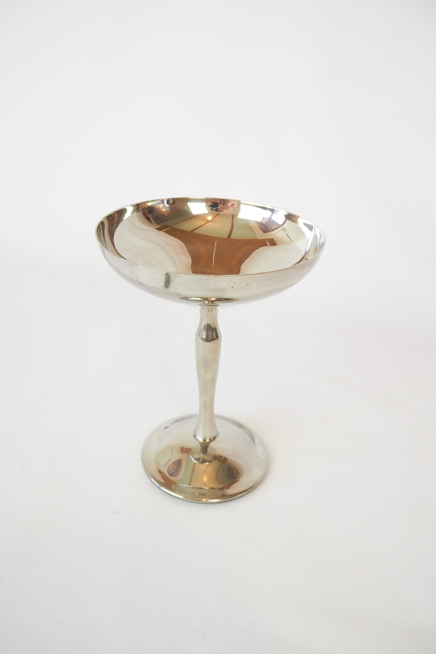 Vintage Silver Plate Coupe