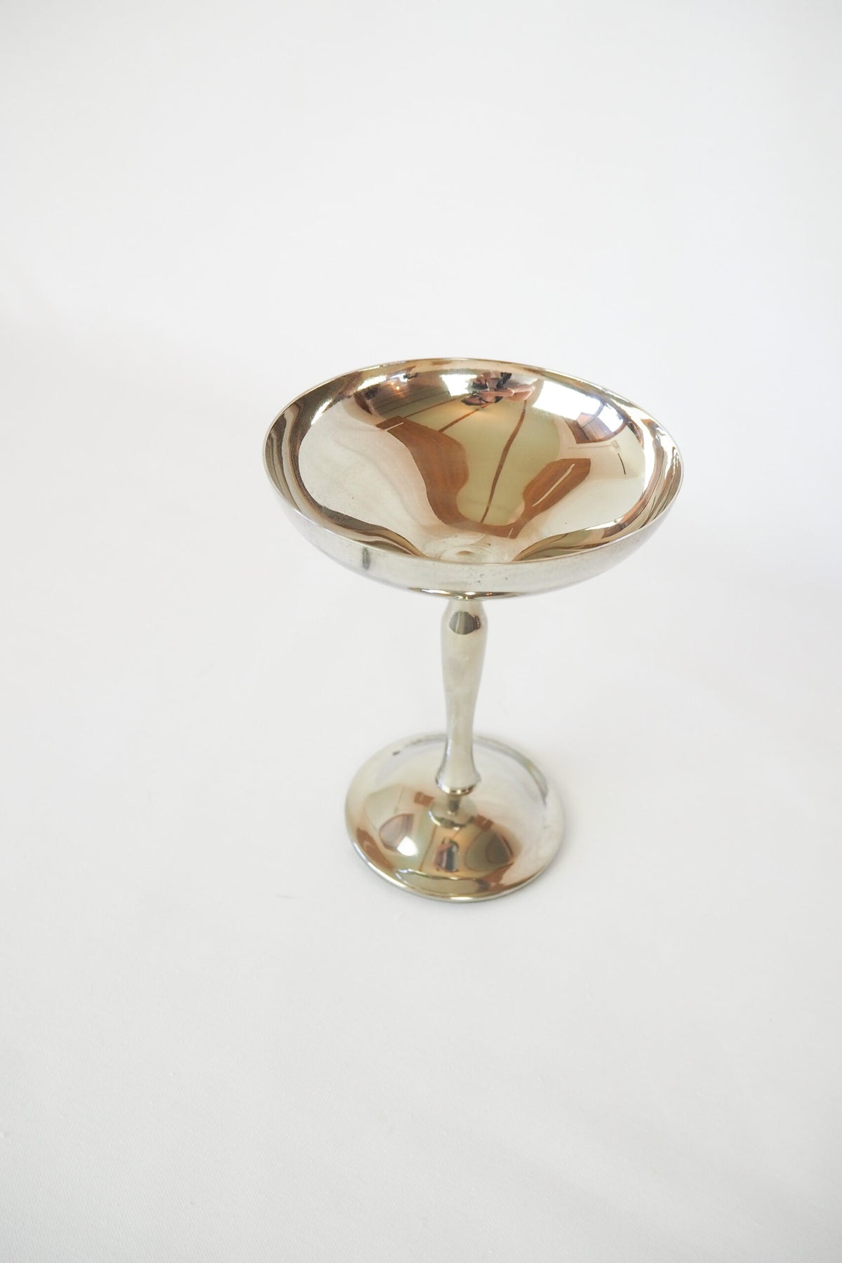 Vintage Silver Plate Coupe