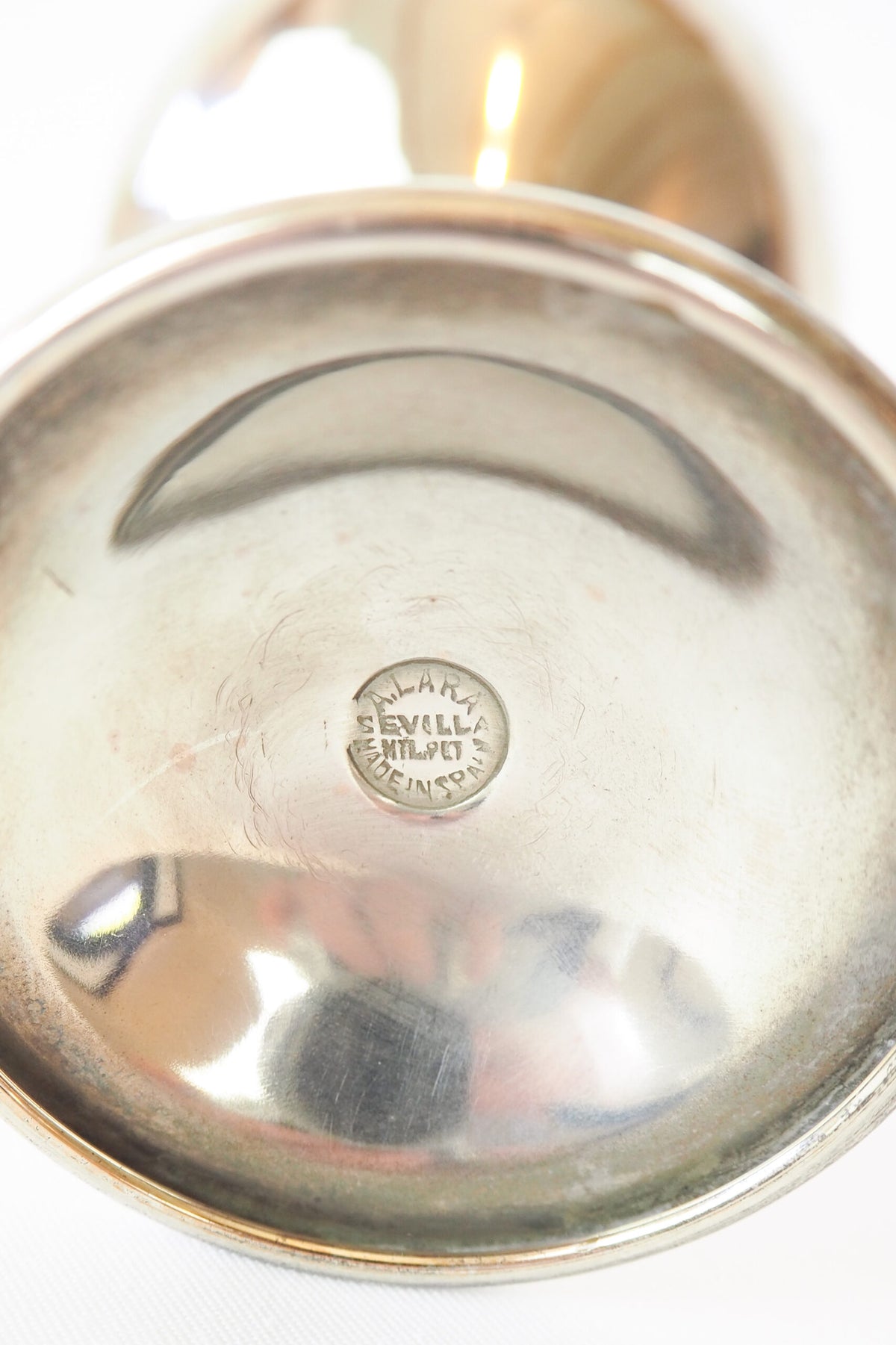 Vintage Silver Plate Coupe