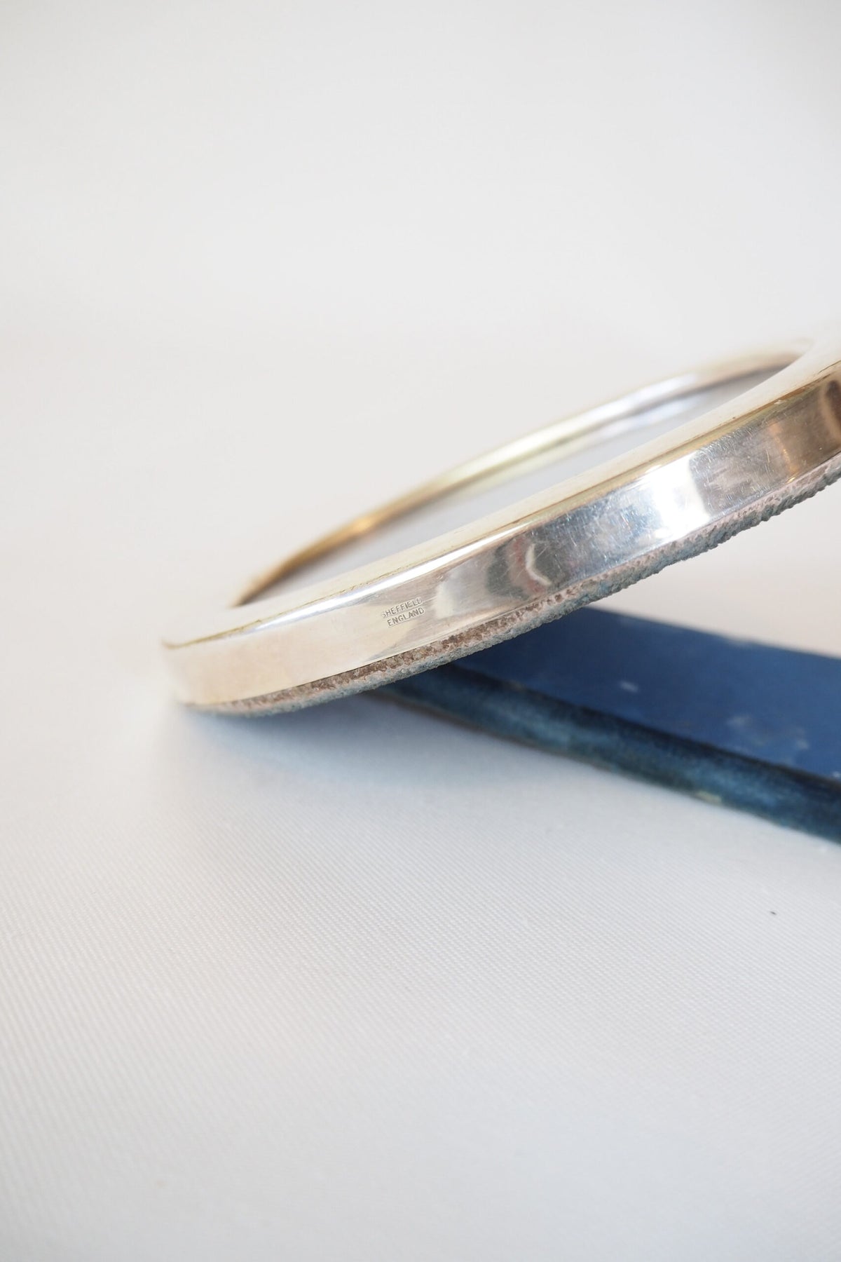 Antique Silver Plate Frame