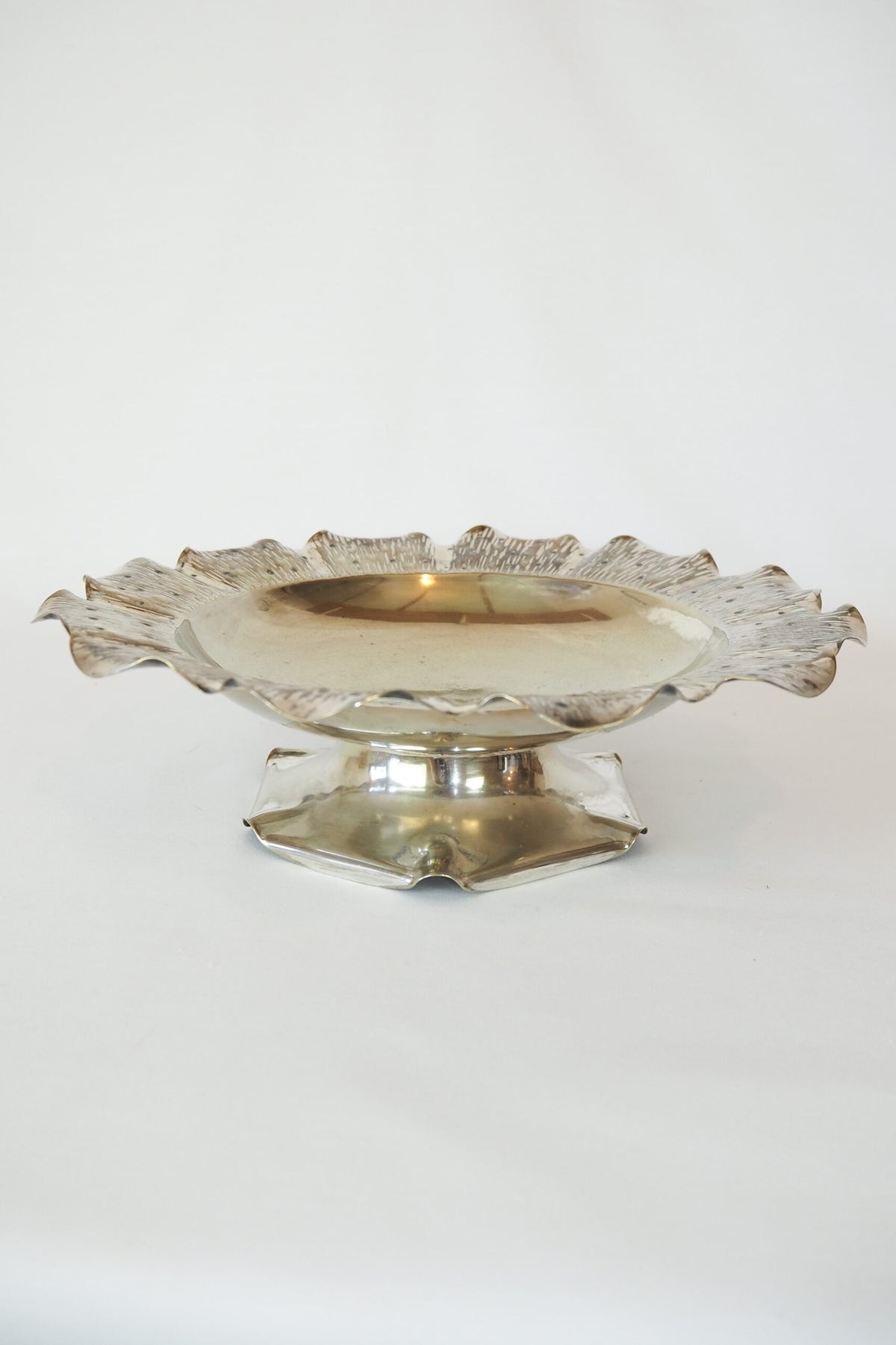 Vintage Silver Sunflower Dish sourced by Wildmore