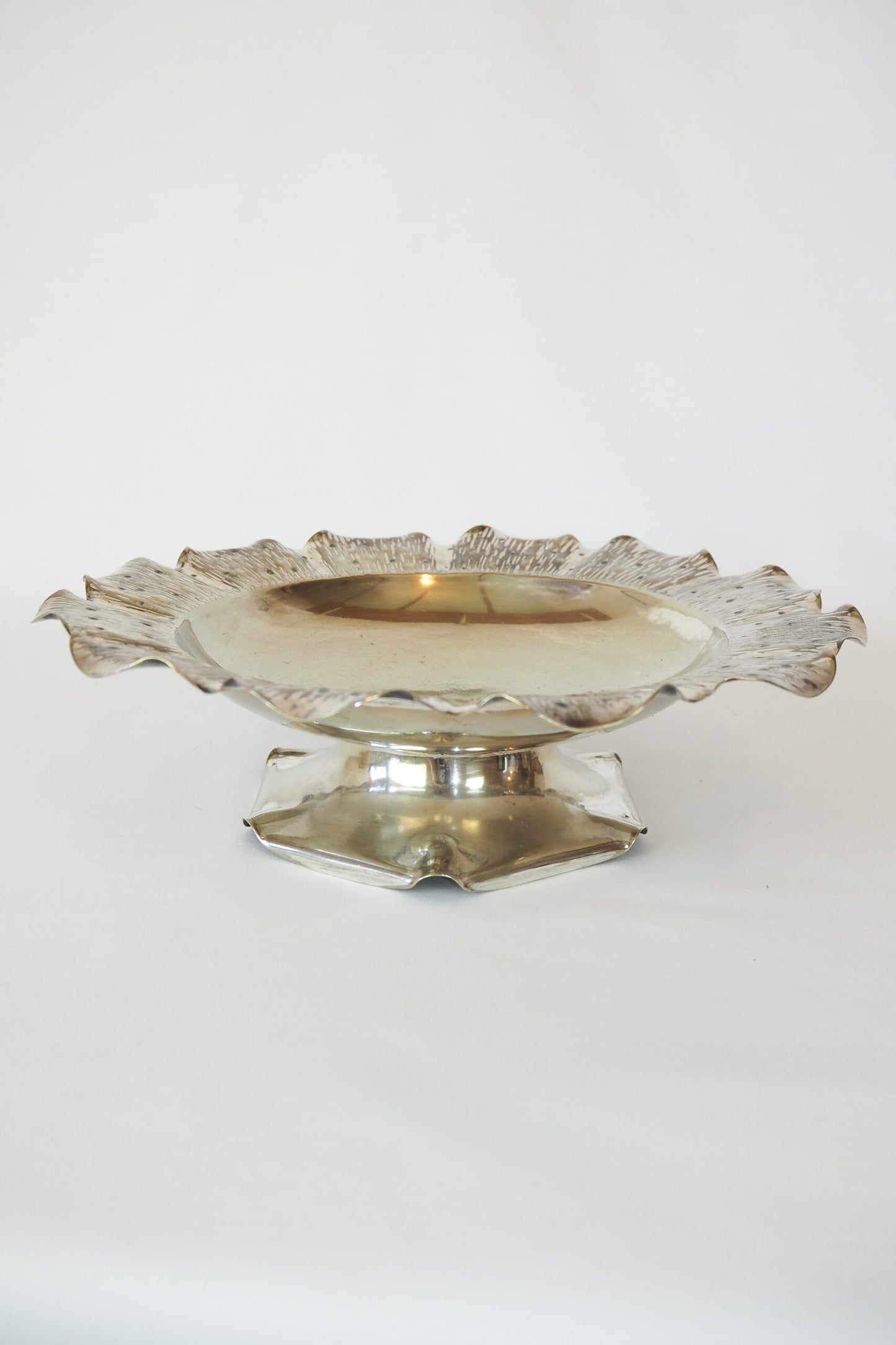 Vintage Silver Sunflower Dish sourced by Wildmore