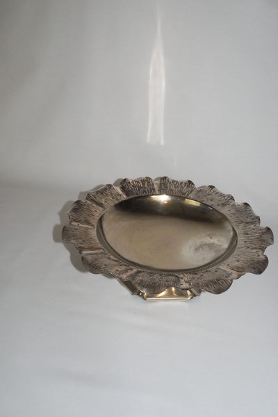 Vintage Silver Sunflower Dish sourced by Wildmore