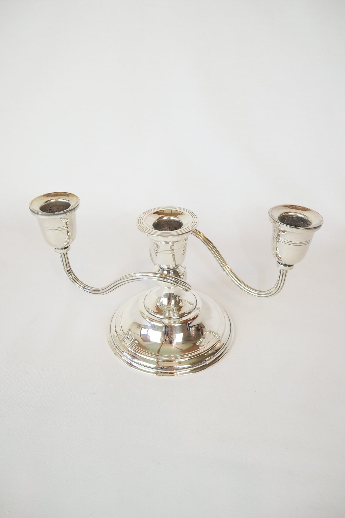 Vintage Silver Plate Candelabra sourced by Wildmore
