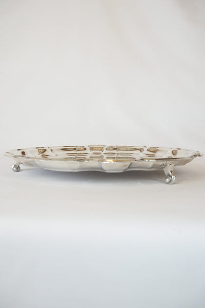 Antique Silver Plate Tray sourced by Wildmore