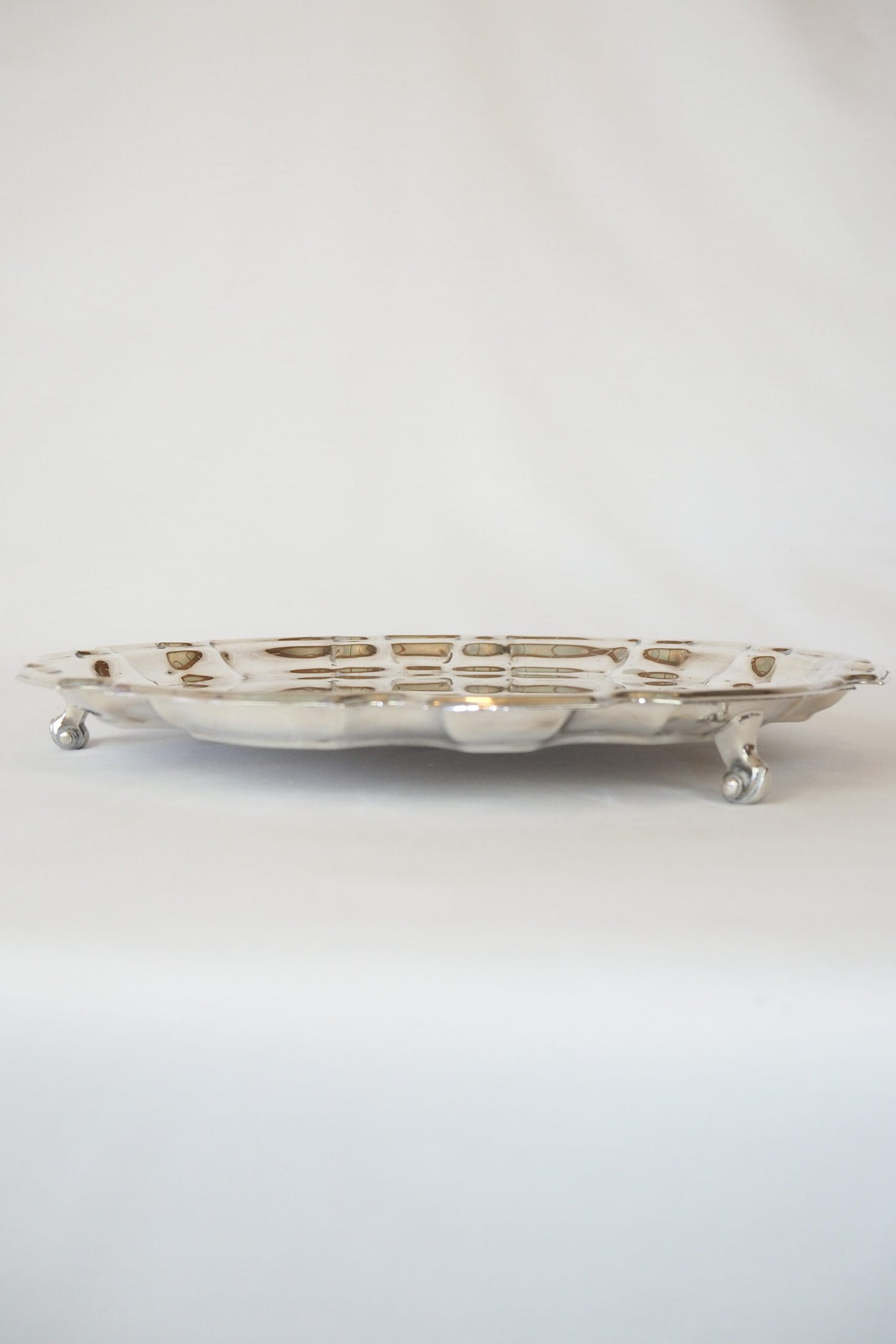 Antique Silver Plate Tray sourced by Wildmore