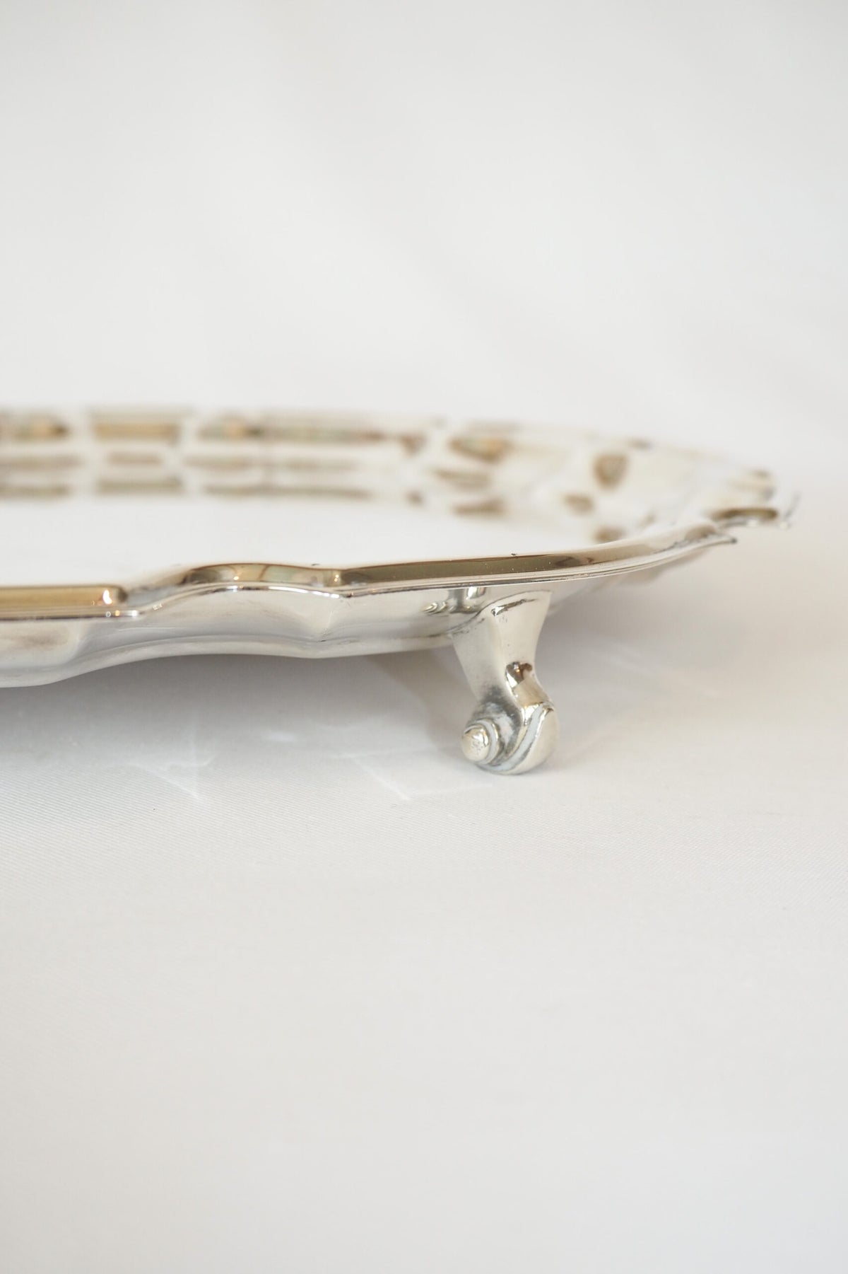 Antique Silver Plate Tray sourced by Wildmore