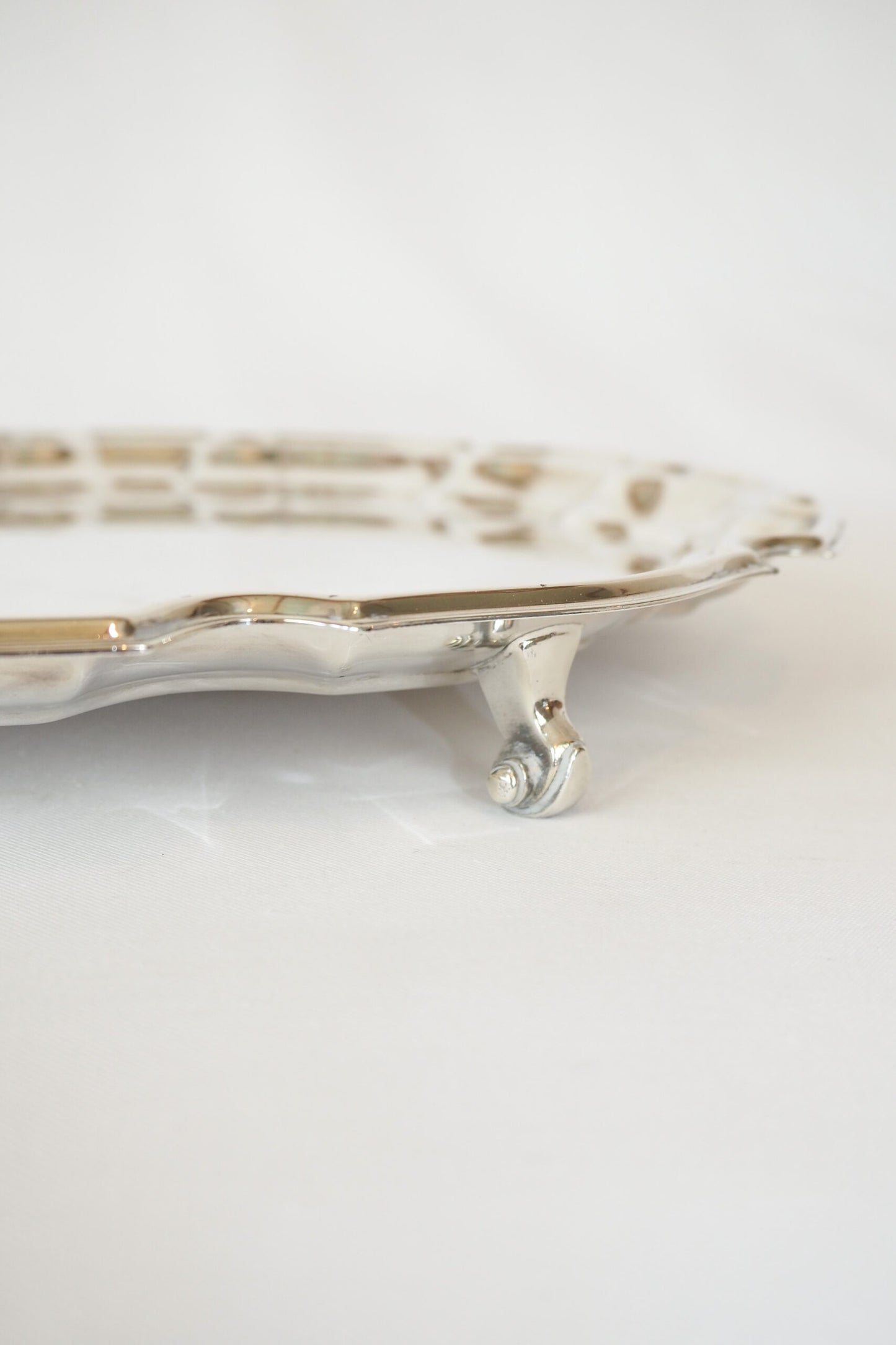 Antique Silver Plate Tray sourced by Wildmore