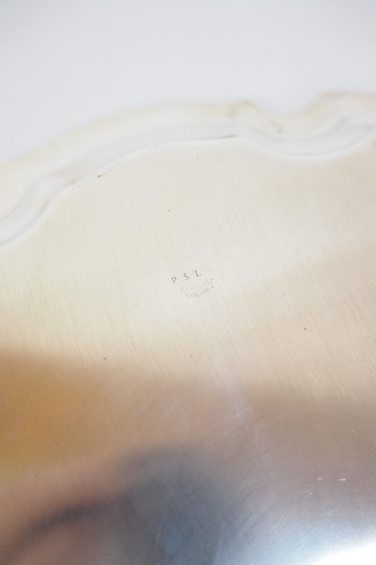 Antique Silver Plate Tray sourced by Wildmore
