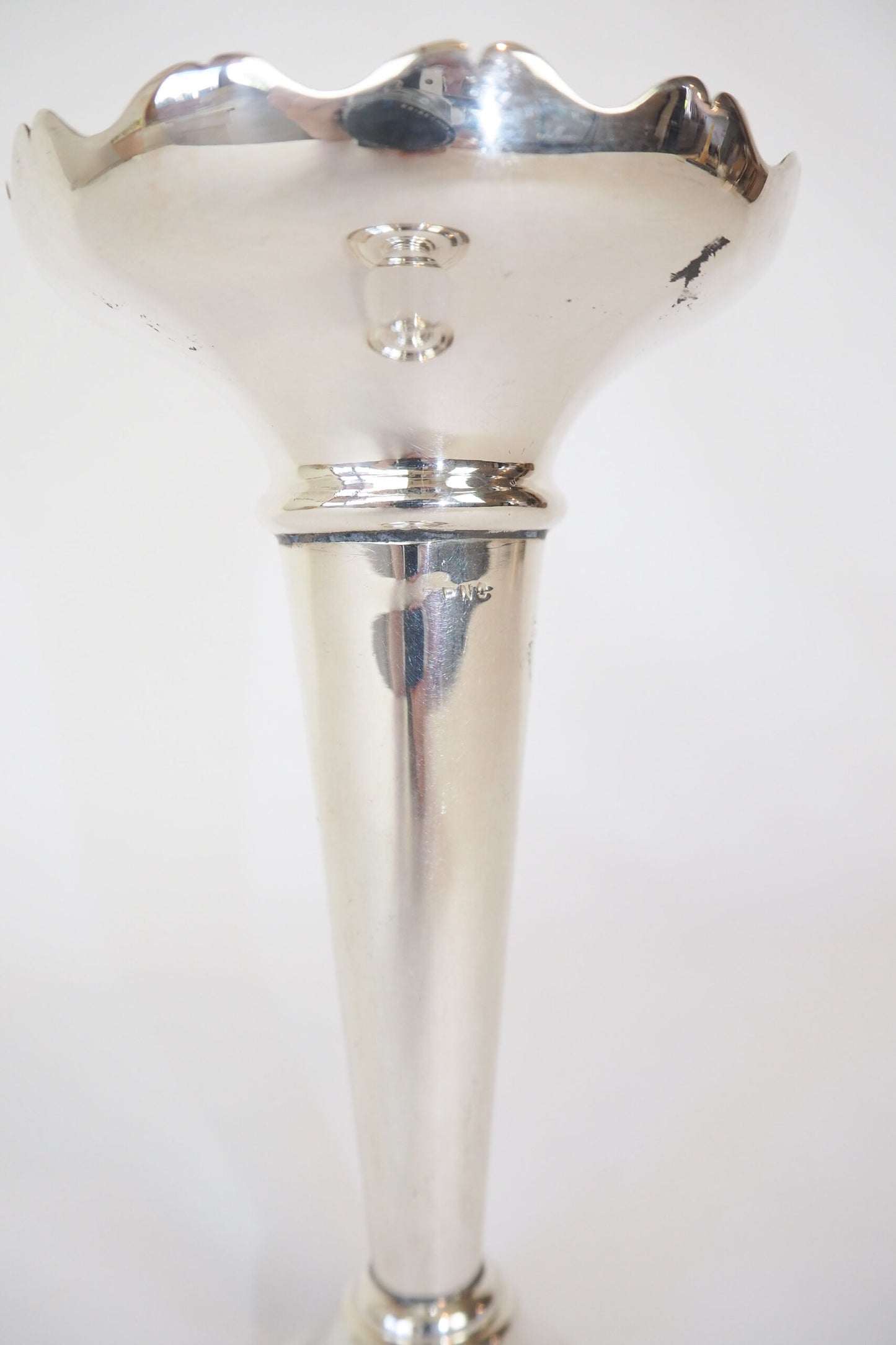 Vintage Silver Plate Bud Vase