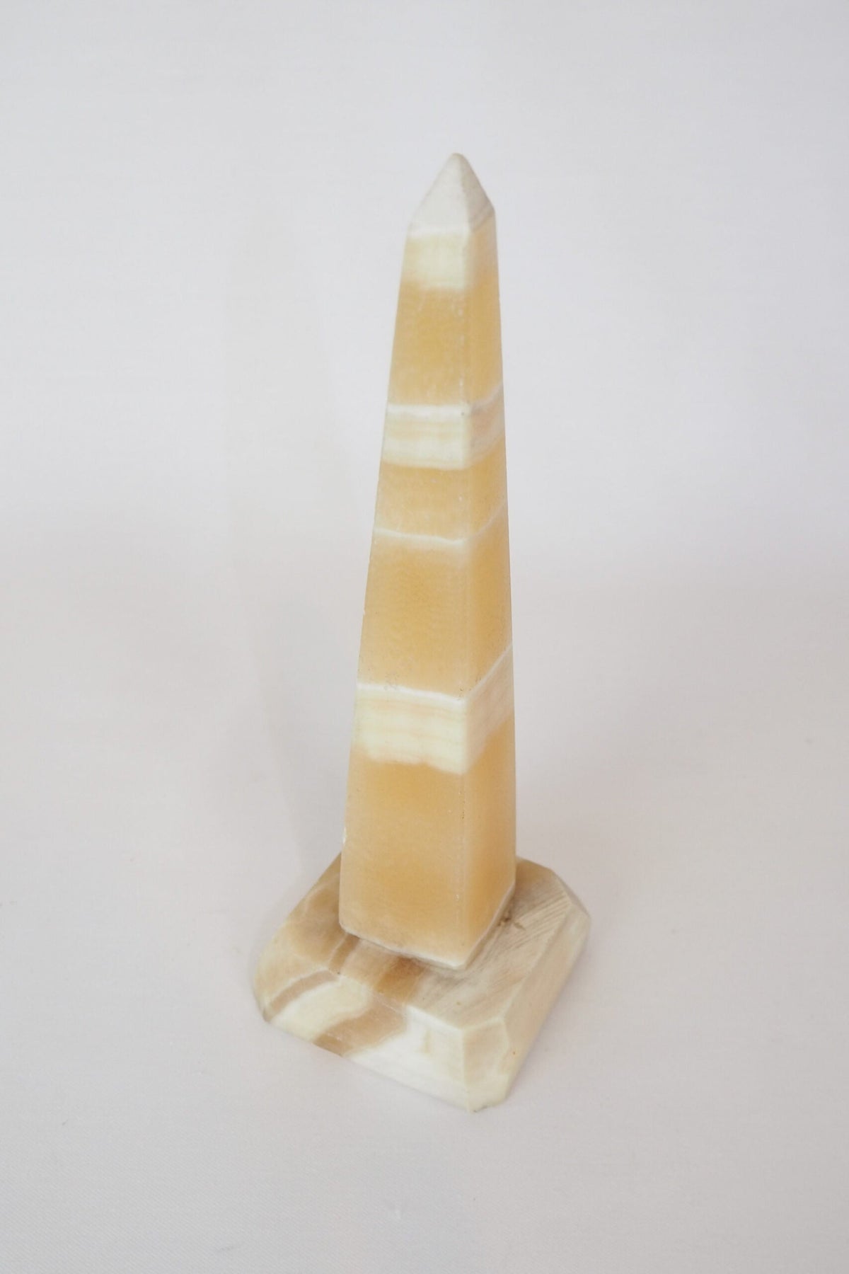 Vintage Alabaster Obelisk