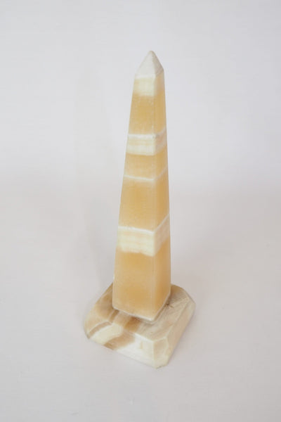 Vintage Alabaster Obelisk