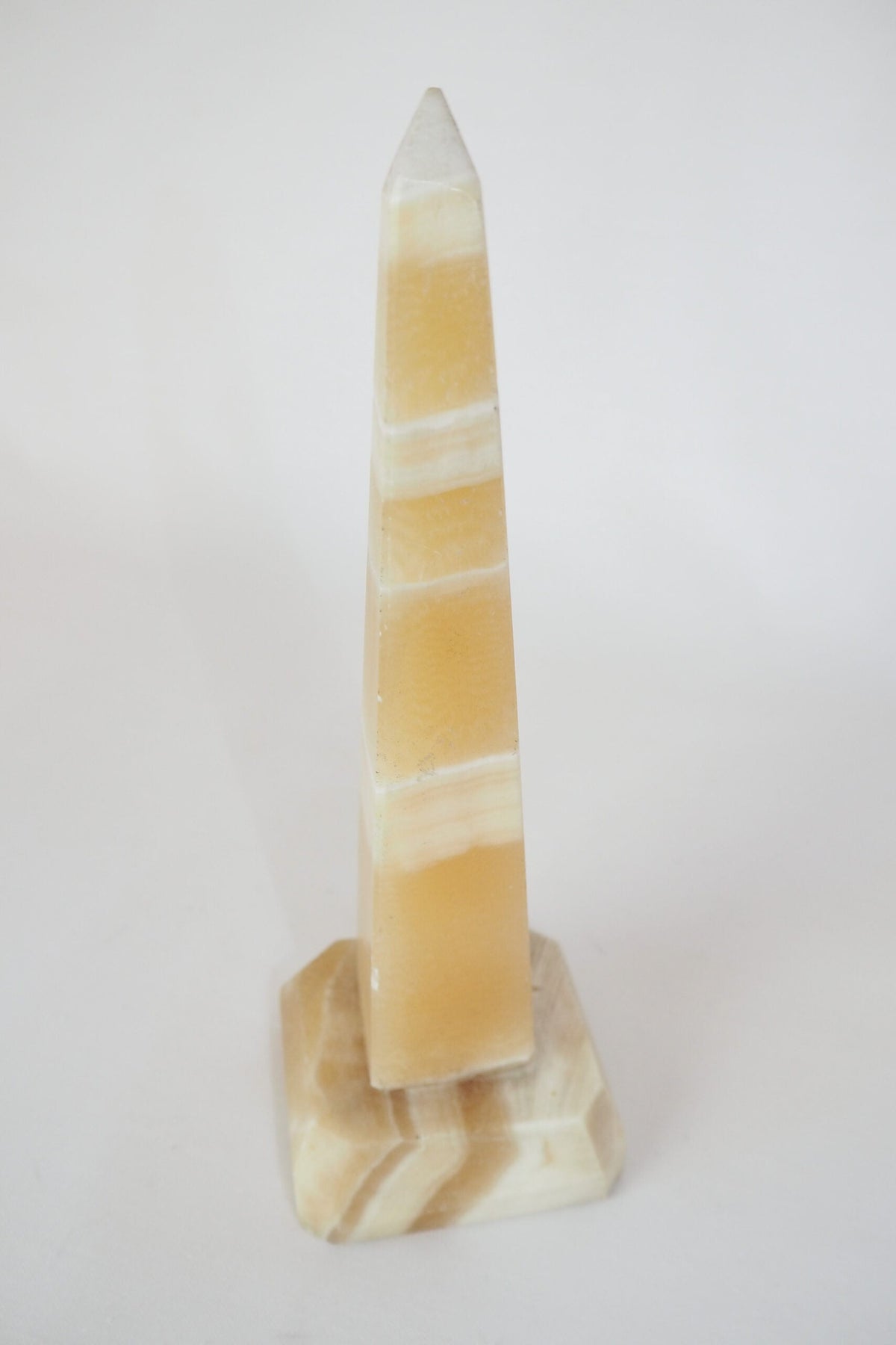 Vintage Alabaster Obelisk