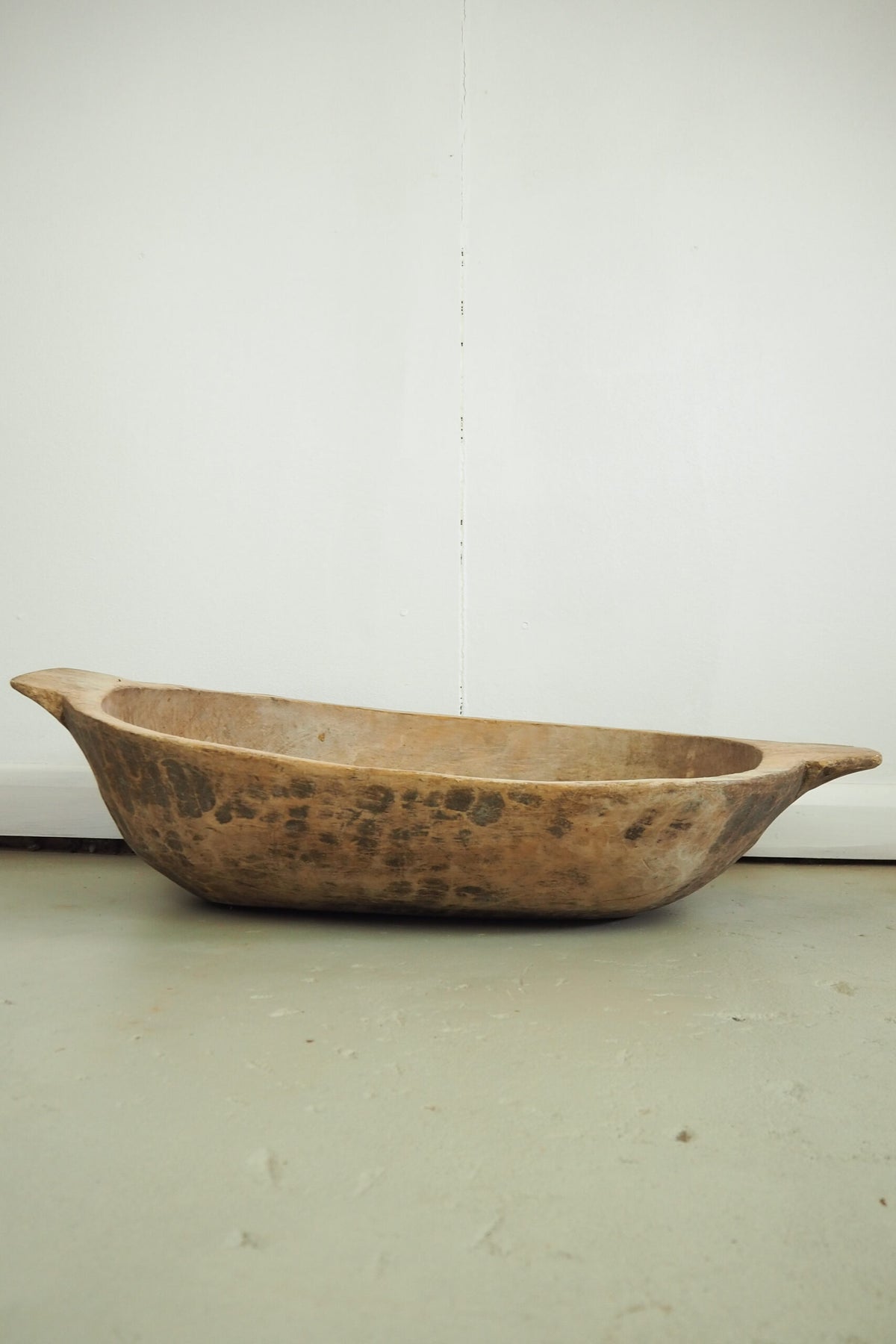 A wonderful Large Antique Dough Bowl. This characterful bowl is the ideal centrepiece for your table or kitchen island.