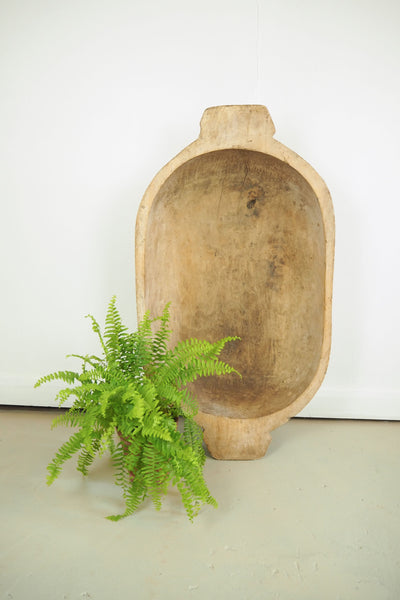 A wonderful Large Antique Dough Bowl. This characterful bowl is the ideal centrepiece for your table or kitchen island.
