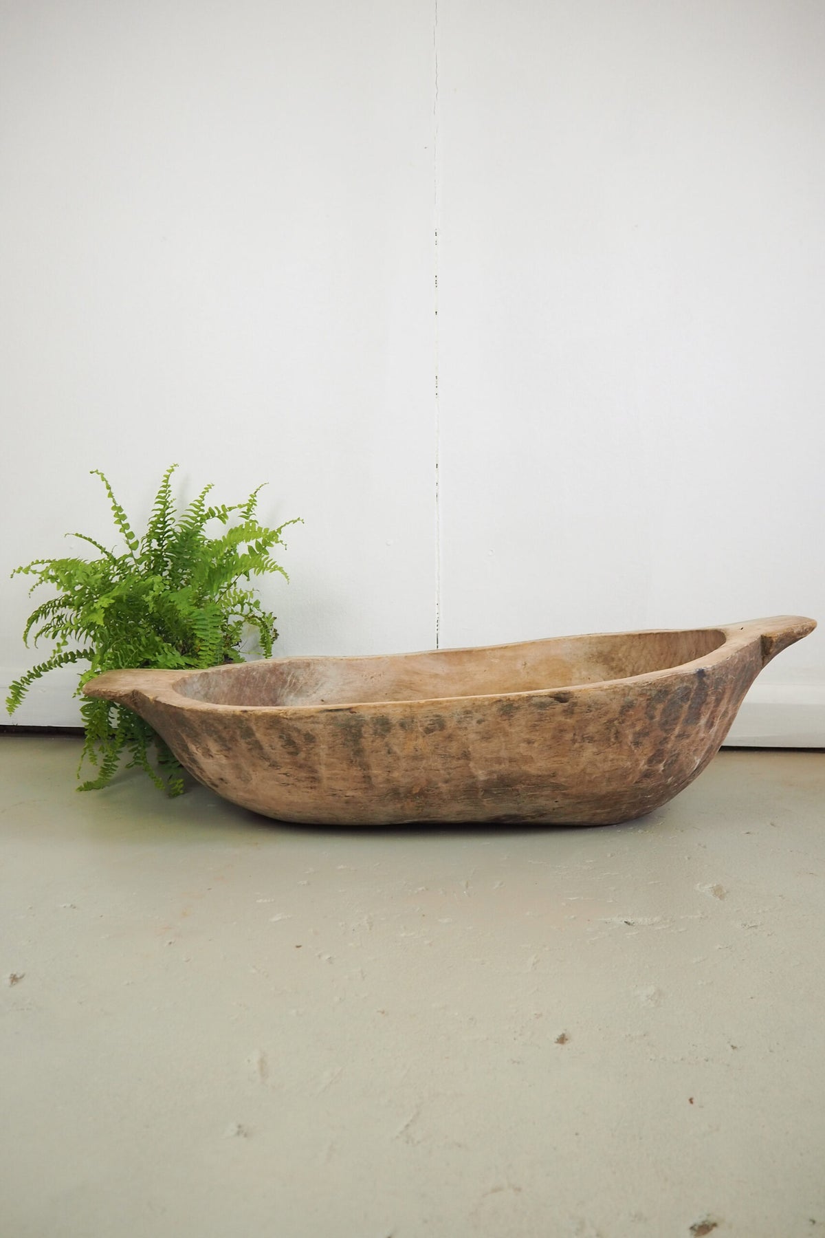 A wonderful Large Antique Dough Bowl. This characterful bowl is the ideal centrepiece for your table or kitchen island.