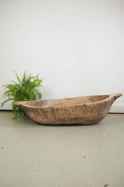 A wonderful Large Antique Dough Bowl. This characterful bowl is the ideal centrepiece for your table or kitchen island.