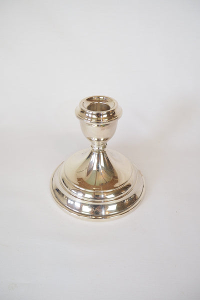 Vintage Silver Plated Candlestick