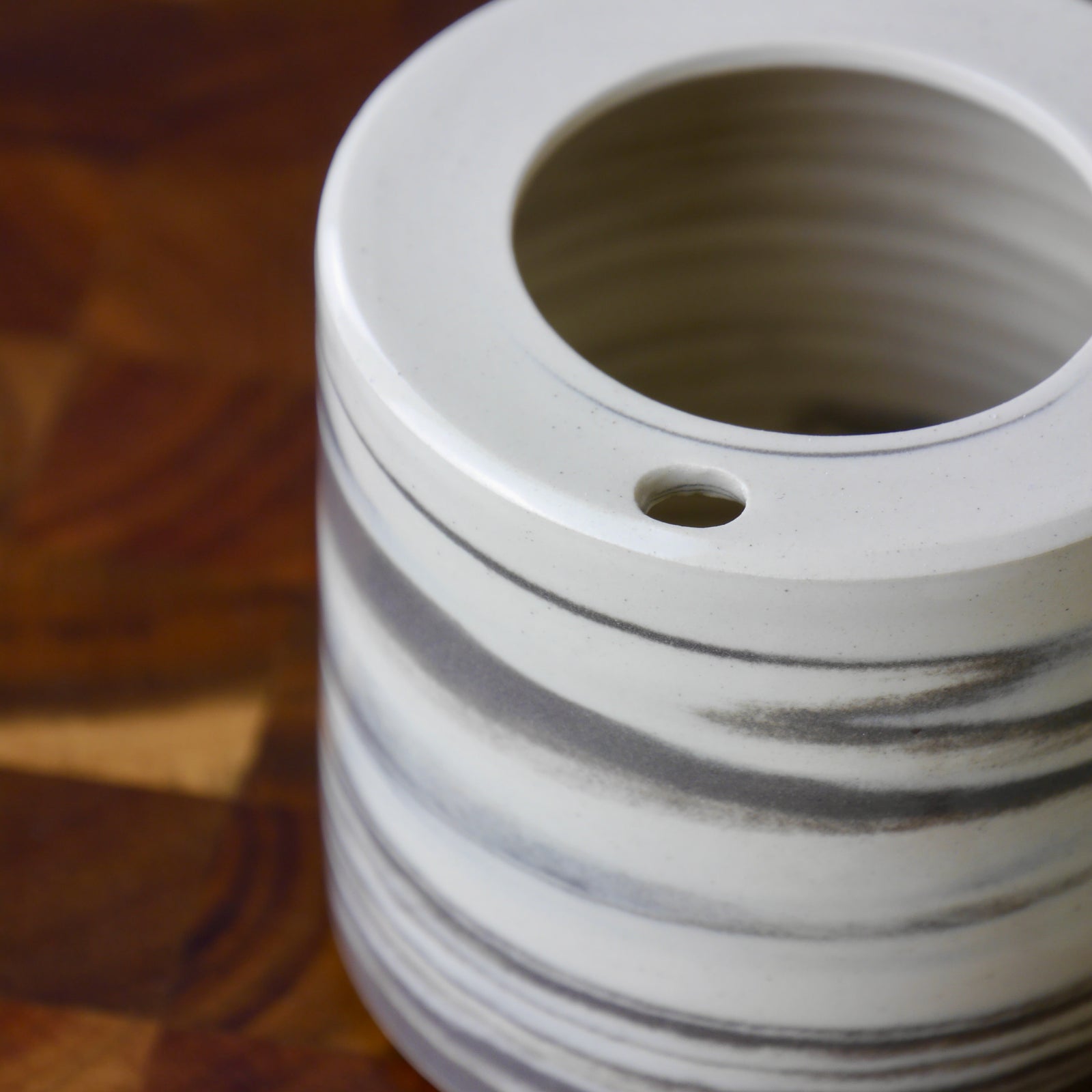 Takeout Cup, Charcoal Marble