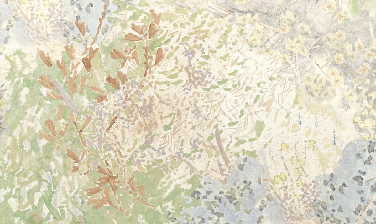 The Painted Garden No.2 Wallpaper