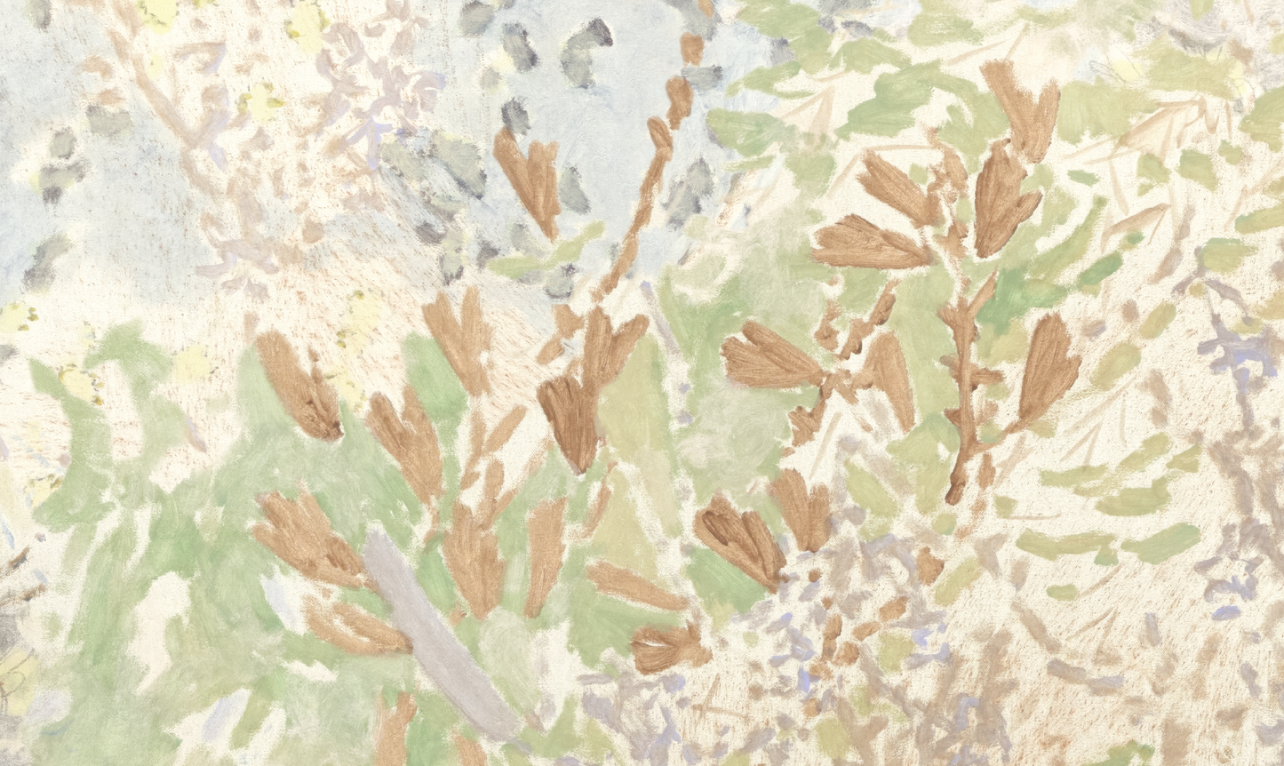 The Painted Garden No.2 Wallpaper