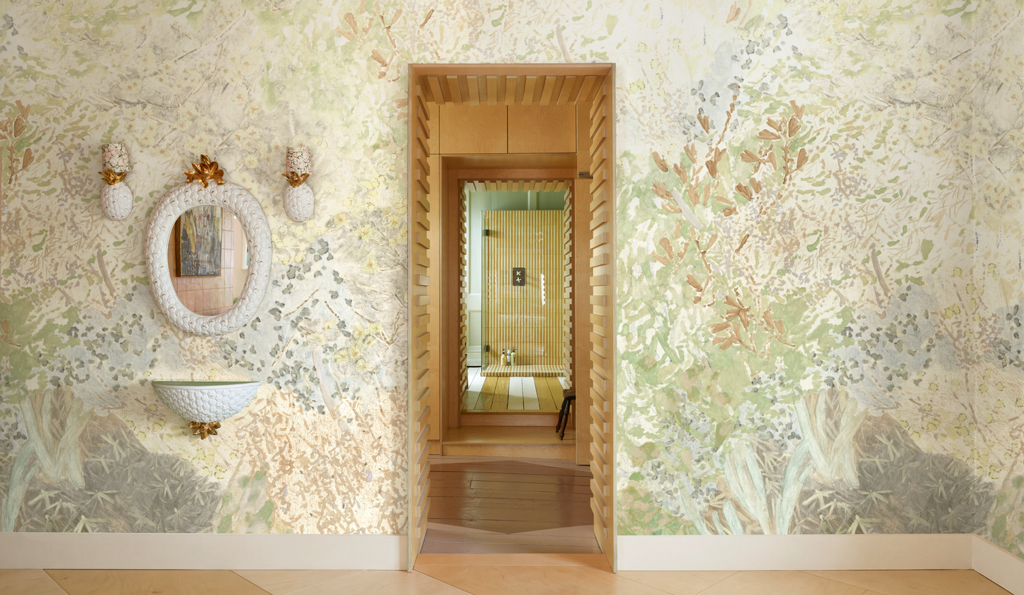 The Painted Garden No.2 Wallpaper