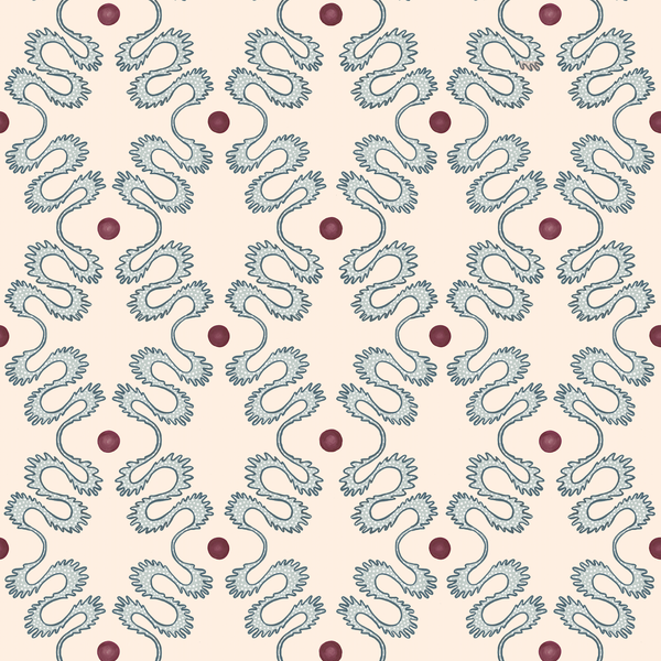 Pattern Play Wallpaper - Indigo