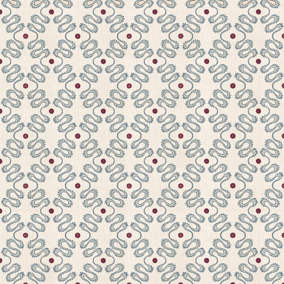 Pattern Play Fabric -  Indigo