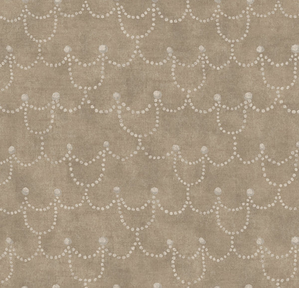 Pearl Chain Wallpaper – MARRONE