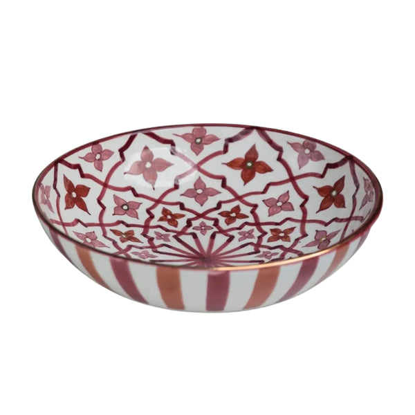 Small Low Salad Bowl - 70's Gold