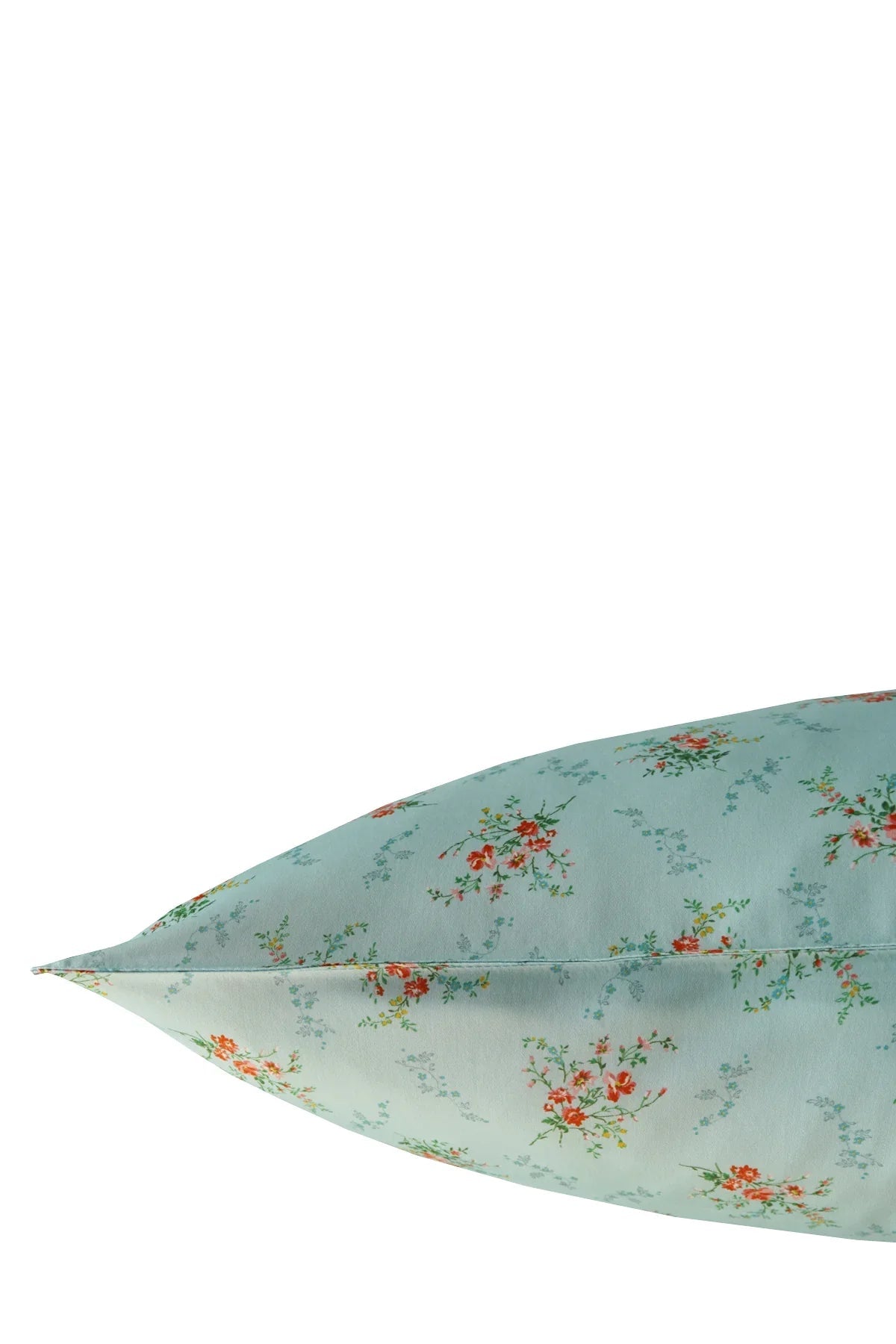 Housewife Pillowcase Made With Liberty Fabrics & Bridgerton Garden Blooms Blue