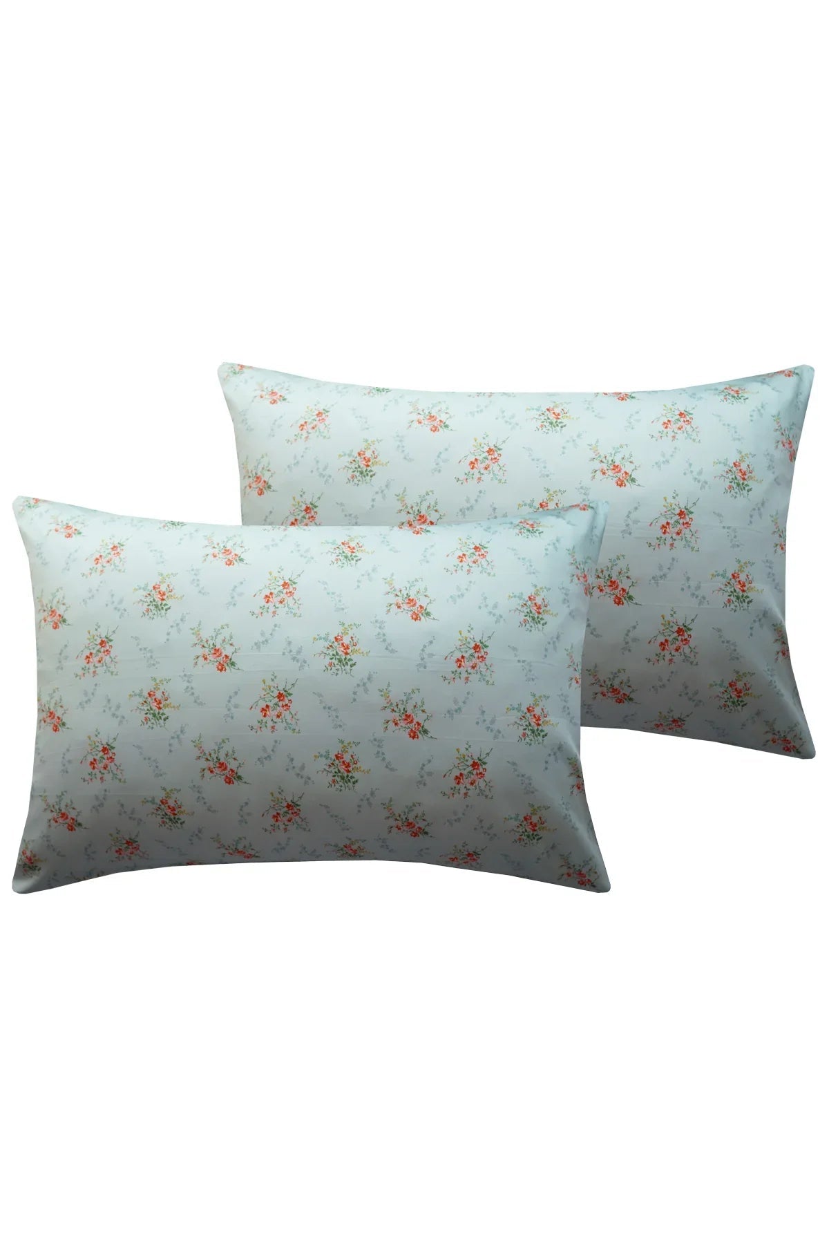 Housewife Pillowcase Made With Liberty Fabrics & Bridgerton Garden Blooms Blue