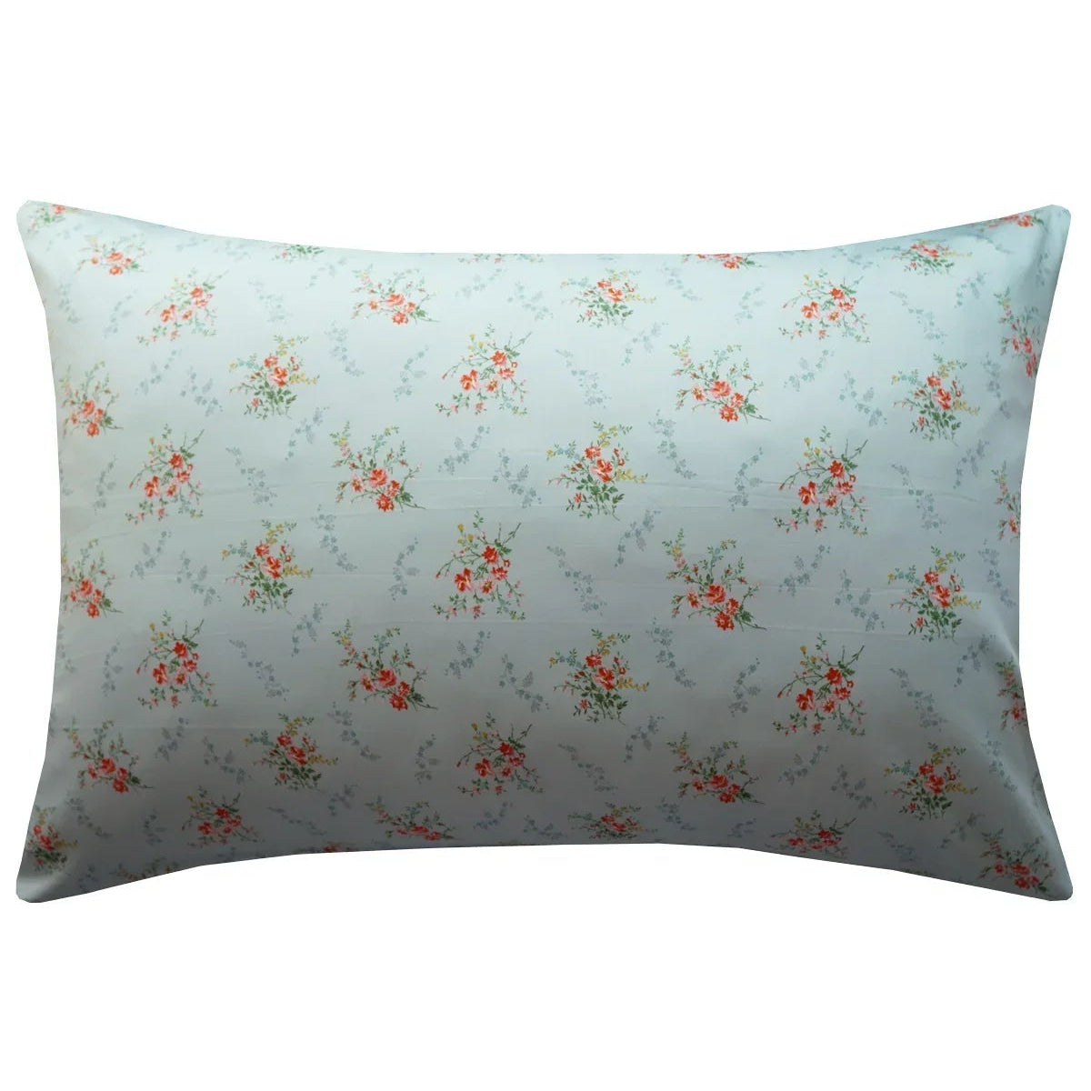 Housewife Pillowcase Made With Liberty Fabrics & Bridgerton Garden Blooms Blue