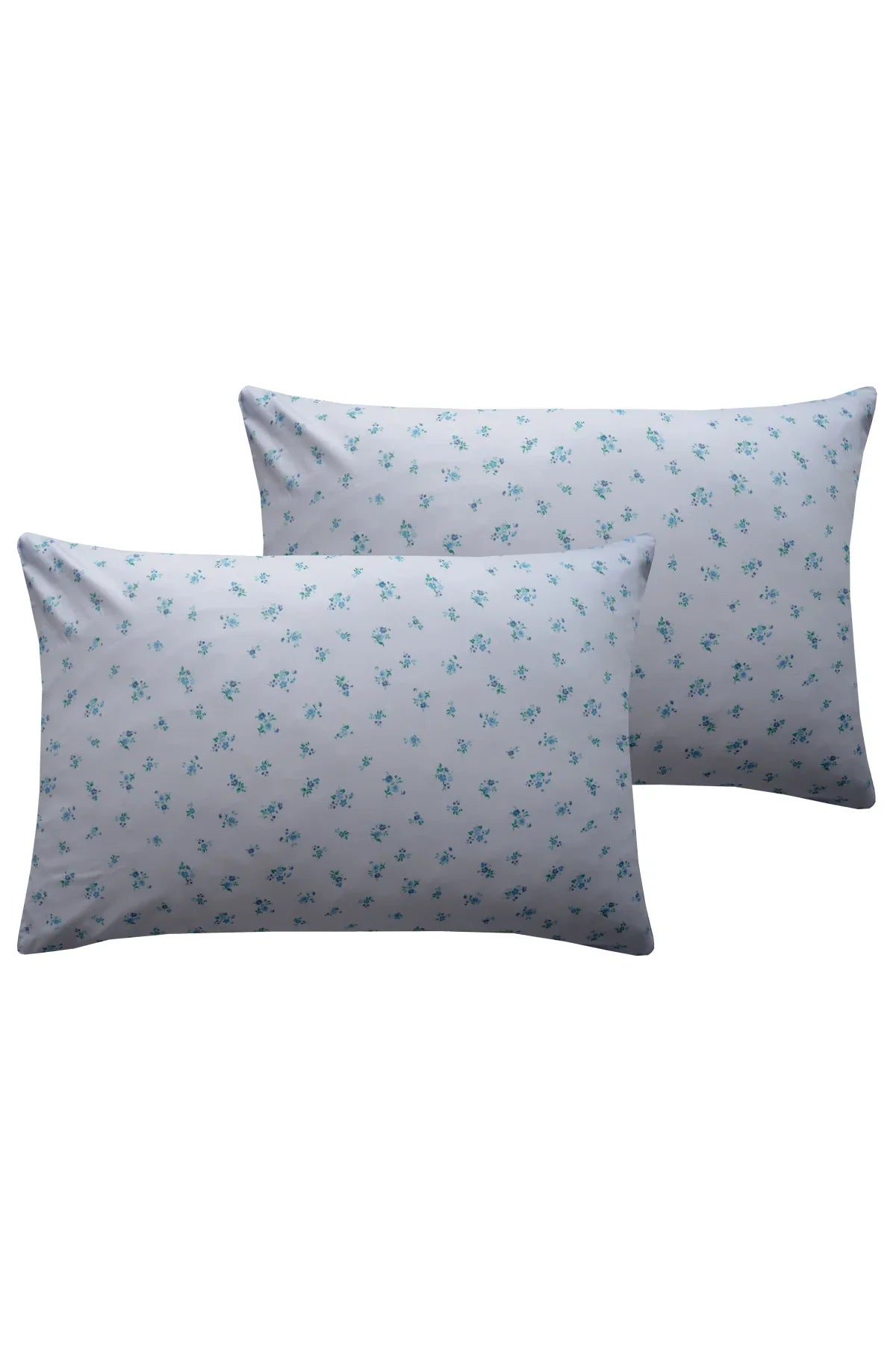 Housewife Pillowcase Made With Liberty Fabrics & Bridgerton Posy Corsage Blue