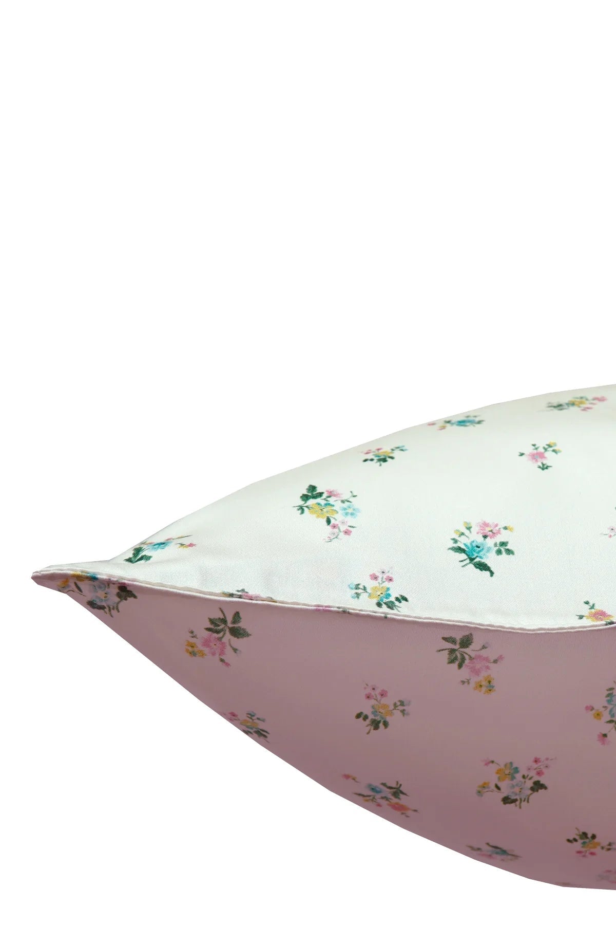 Housewife Pillowcase Made With Liberty Fabrics And Bridgerton Posy Corsage Yellow