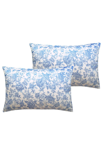 Duvet Set Made With Liberty Fabrics & Bridgerton Regency Trail China Blue